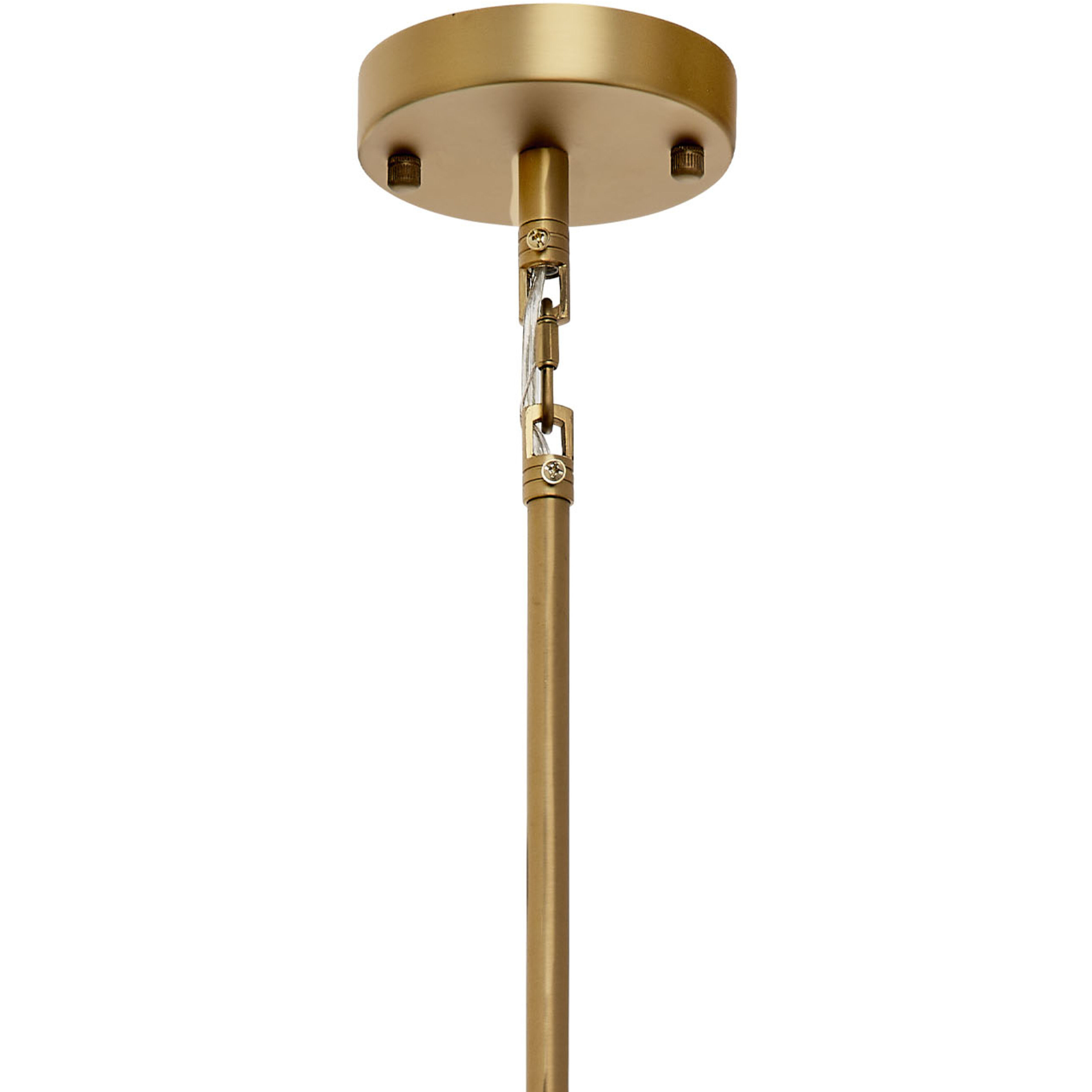 Cala 1 Light 12 inch Brass Pendant Ceiling Light