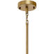 Cala 1 Light 12 inch Brass Pendant Ceiling Light