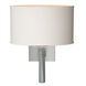 Beacon Hall 1 Light 11 inch Vintage Platinum Sconce Wall Light in Flax, Oval
