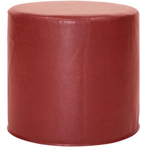 No Tip 17 inch Avanti Apple Cylinder Ottoman with Cover