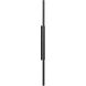 Avenue Outdoor LED 88 inch Black Outdoor Wall Mount