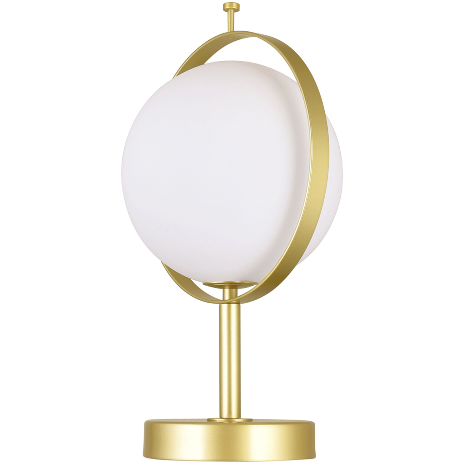 Da Vinci 15 inch 7.00 watt Brass Table Lamp Portable Light