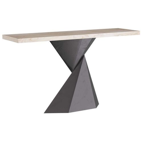 Valder Smoke Console Table