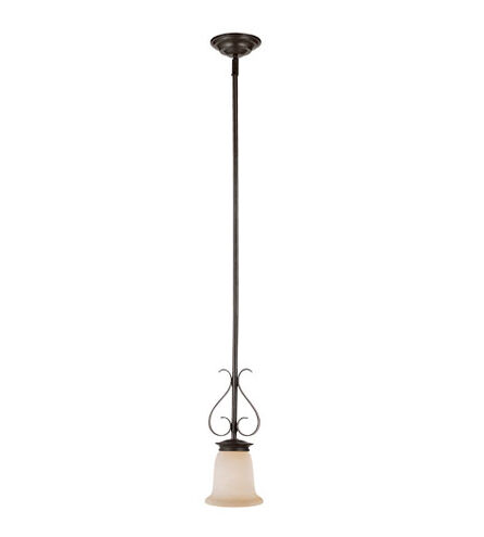Georgian 1 Light 6 inch Black Pendant Ceiling Light