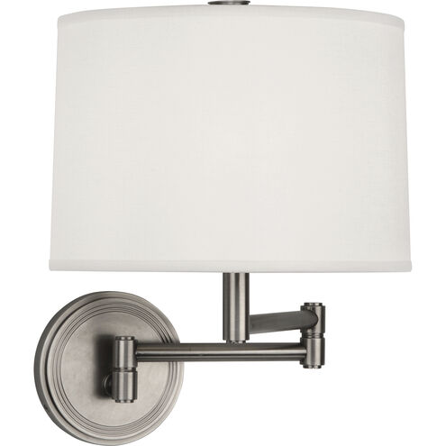 Sofia 11.5 inch 100.00 watt Dark Antique Nickel Wall Swinger Wall Light