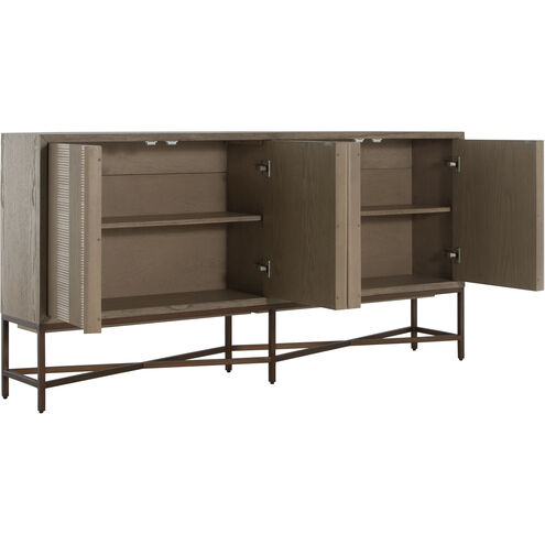 Carol Light Natural Blonde / Antique Bronze Cabinet