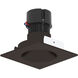 Pearl Bronze Reflector / Bronze Flange LED Square Retrofit Reflector with Round Aperture in 2700K, 4" Retrofit