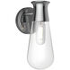 Alora Mood Marcel 1 Light 4.63 inch Chrome Bath Vanity Light Wall Light