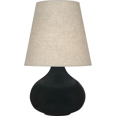June 23.5 inch 150.00 watt Obsidian Glaze Accent Lamp Portable Light in Buff Linen