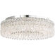 Sarella 12 Light 24 inch White Flush Mount Ceiling Light in Heritage