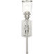 Lawrenceville 1 Light 5 inch Brushed Nickel Single Sconce Wall Light