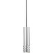 Milca 1 Light 2.38 inch Brushed Nickel Pendant Ceiling Light