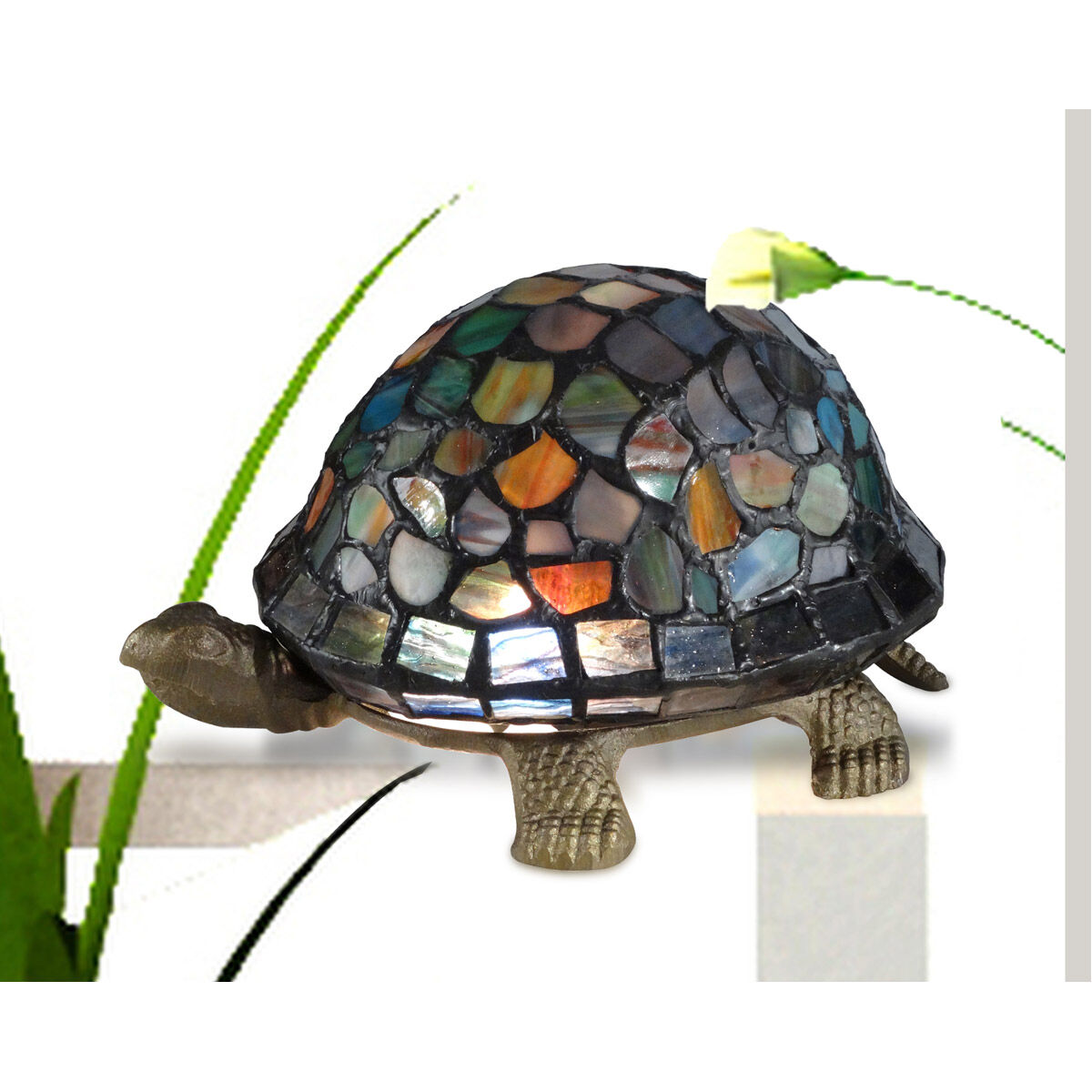 Evelyn 4 inch 15.00 watt Antique Brass Table Lamp Portable Light