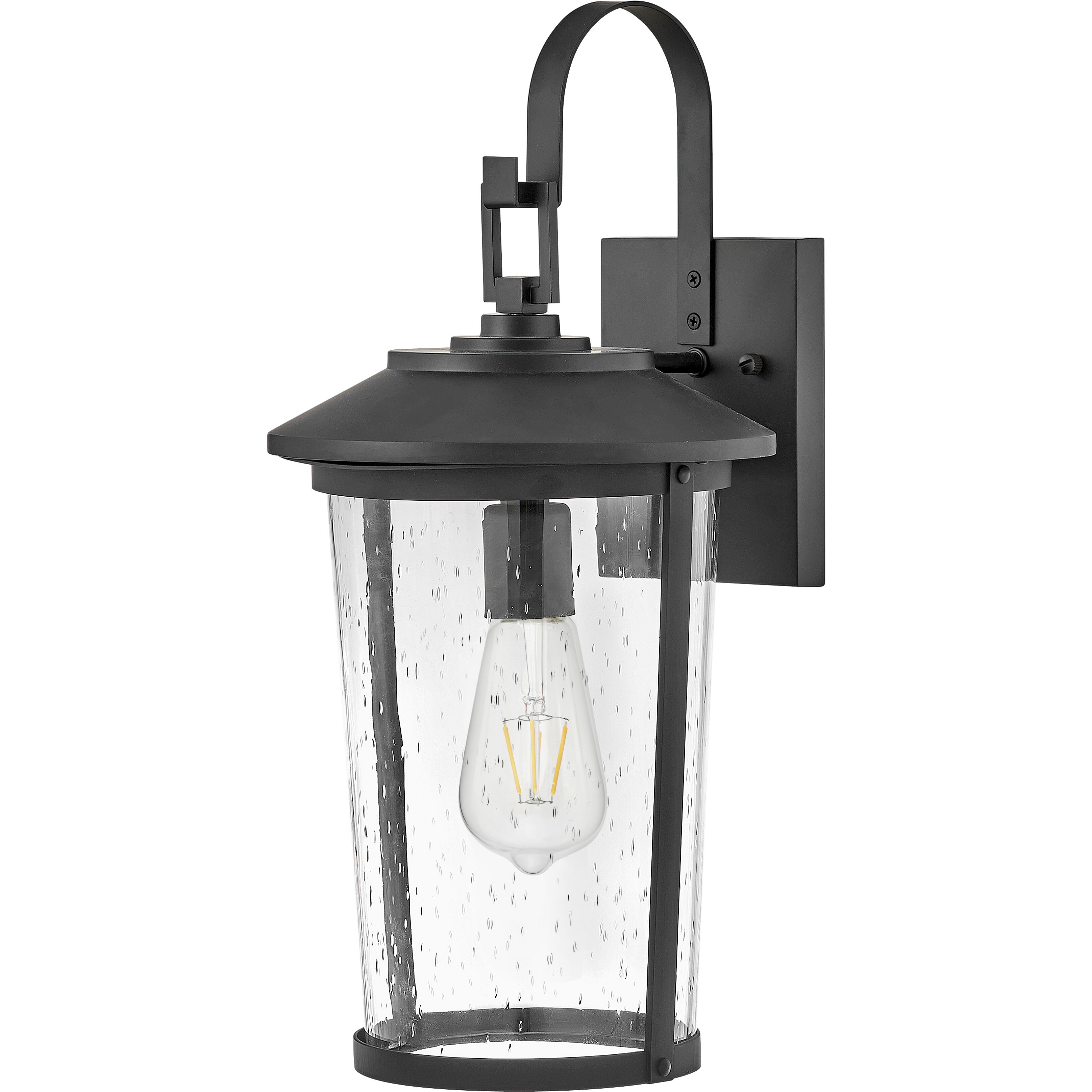 Banks LED 19 inch Black Outdoor Wall Mount