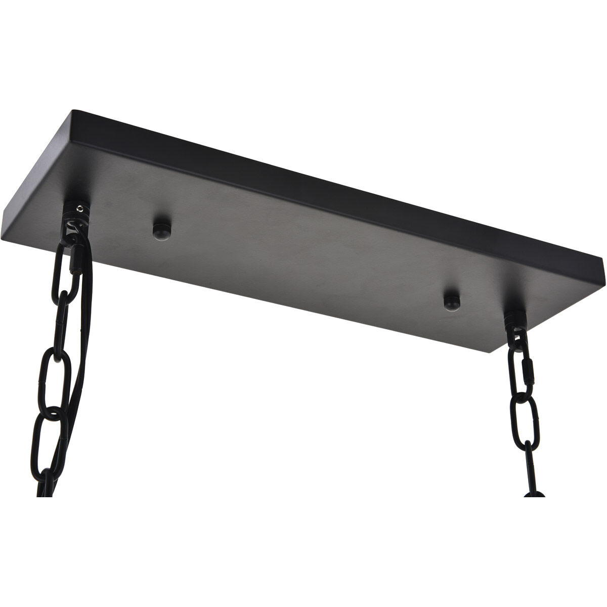 Resolute 5 Light 38 inch Black Pendant Ceiling Light