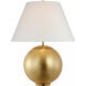 AERIN Morton 30.5 inch 15 watt Gild Table Lamp Portable Light, Large