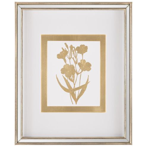 Botanicals IV Golden Wall Decor, Giclees