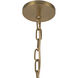 Alora Mood Cherise 1 Light 11.88 inch Brushed Gold Pendant Ceiling Light