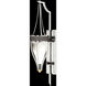 Mirage Wall Sconce Wall Light in Silver