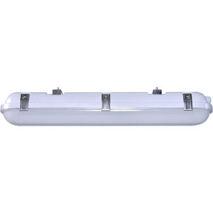 Brentwood LED 3 inch Gray Outdoor LED Vapor Tight