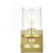 Saanvi 1 Light 5 inch Brass Bath Sconce Wall Light