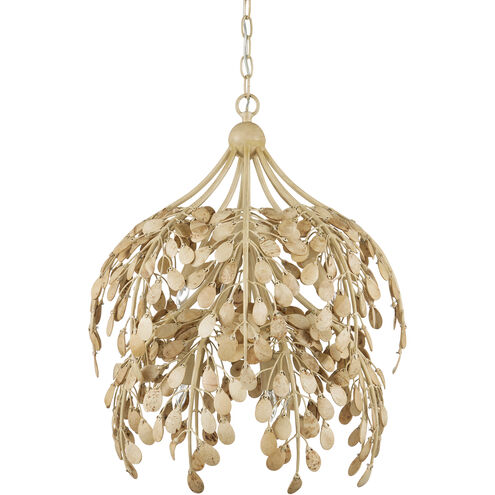 Maypan 6 Light 20 inch Coco Cream/Natural Pendant Ceiling Light