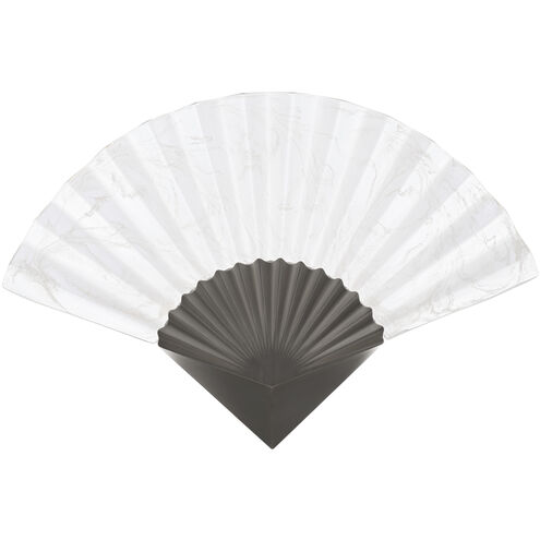 Sensu Wall Sconce Wall Light in Antique Nickel