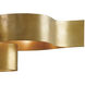 Grand Lotus 6 Light 50.5 inch Antique Gold Leaf Chandelier Ceiling Light