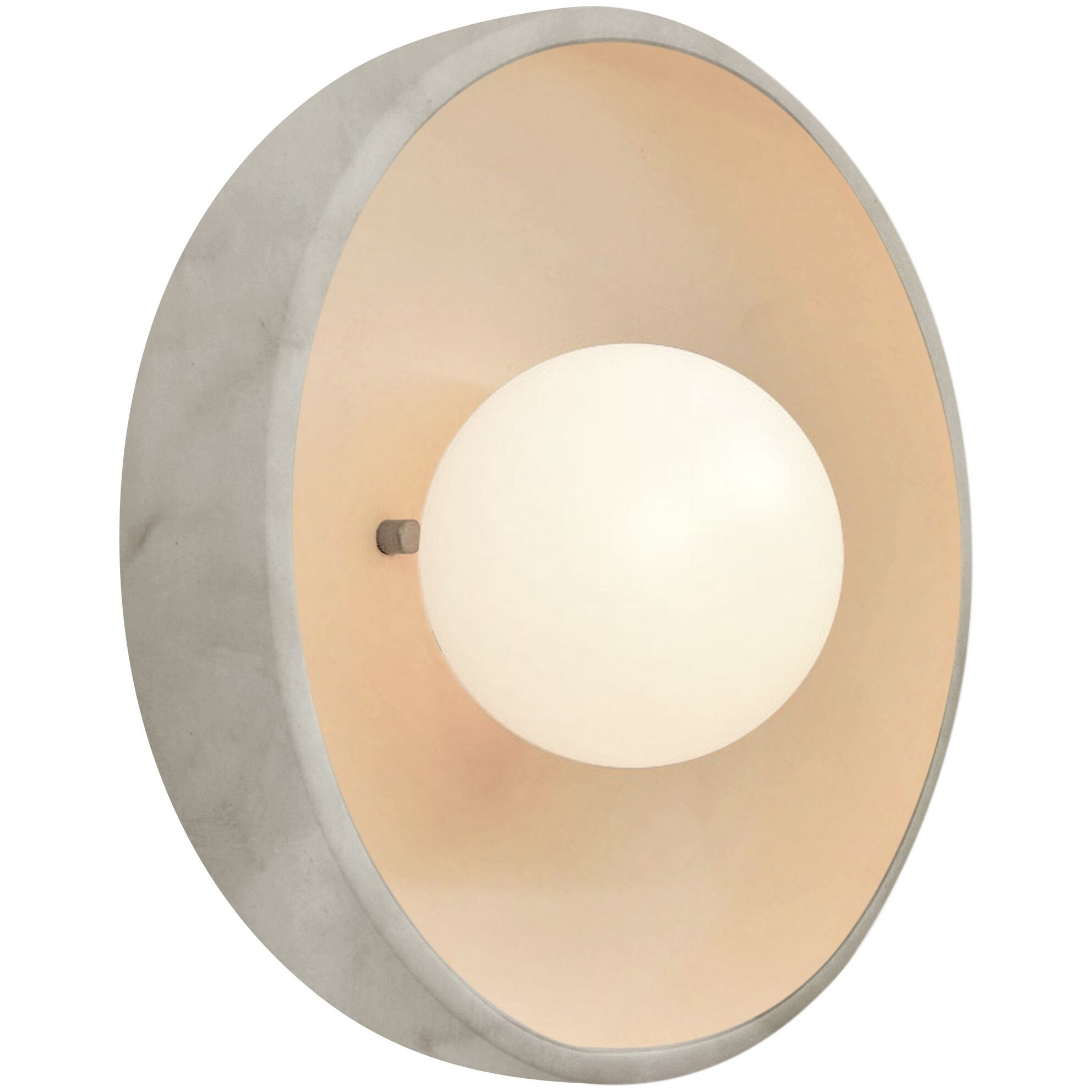 Ambiance Collection - Coupe Wall Sconce Wall Light in Antique Patina, Form+Finish+Function