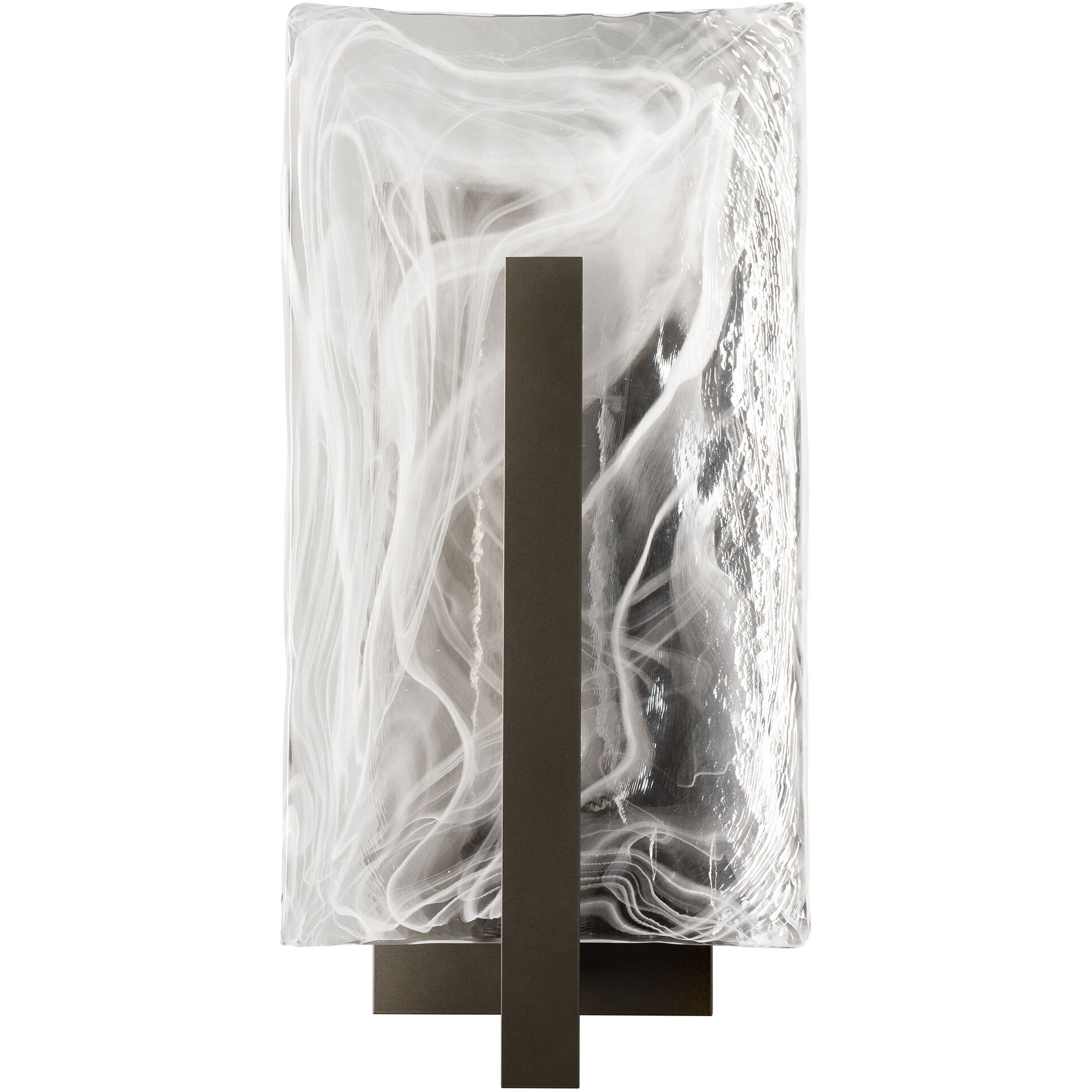 Arc 1 Light 20.8 inch Coastal Dark Smoke Outdoor Wall Sconce
