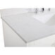 Sommerville 42 X 22 X 34 inch White Vanity Sink Set