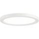 Firefly LED 8.86 inch Matte White Flush Mount Ceiling Light