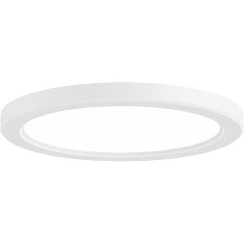 Firefly LED 8.86 inch Matte White Flush Mount Ceiling Light