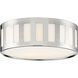 Kendal 3 Light 14.00 inch Flush Mount