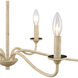 Ellisville 6 Light 30 inch Antique Cream Chandelier Ceiling Light