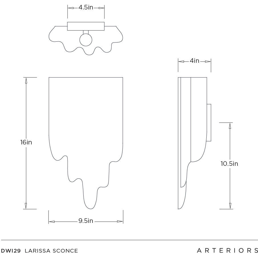 Larissa Sconce Wall Light