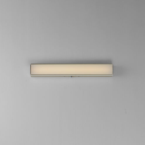 Edge LED 18 inch Satin Nickel Bath Vanity Light Wall Light