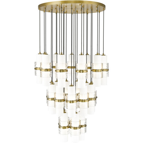 Cayden 27 Light 36 inch Modern Gold Chandelier Ceiling Light