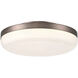 Harwel LED 18 inch Harlow Bronze Flush Mount Ceiling Light