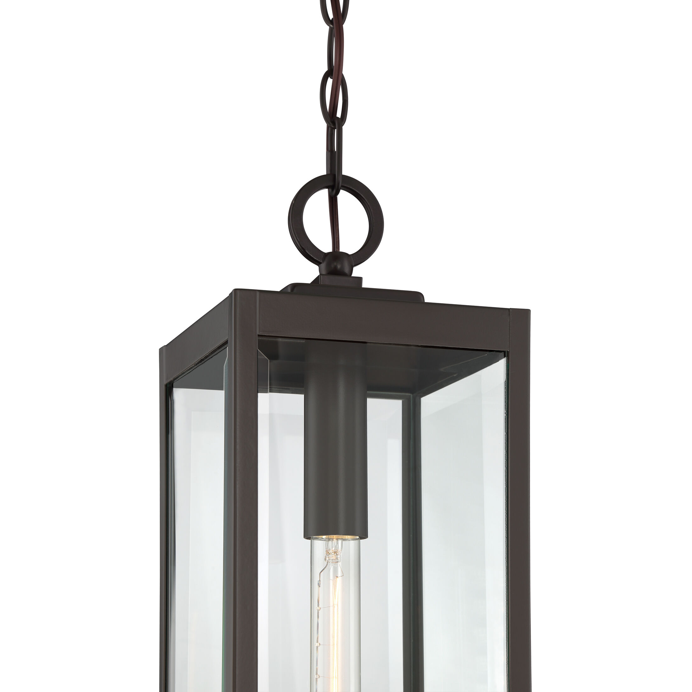 Westover 1 Light 7 inch Western Bronze Outdoor Hanging Lantern