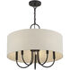 Bellingham 5 Light 22 inch Bronze Pendant Chandelier Ceiling Light