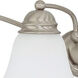 Empire 4 Light 28.75 inch Brushed Nickel Vanity Light Wall Light