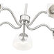 Breton 5 Light 33 inch Brushed Nickel Chandelier Ceiling Light