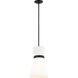 Clark 1 Light 9.75 inch Midnight Black Pendant Ceiling Light