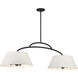 Headington 6 Light 48 inch Coal Island Light Ceiling Light