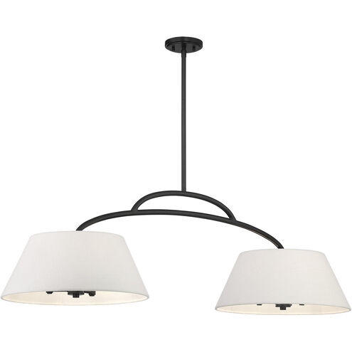 Headington 6 Light 48 inch Coal Island Light Ceiling Light