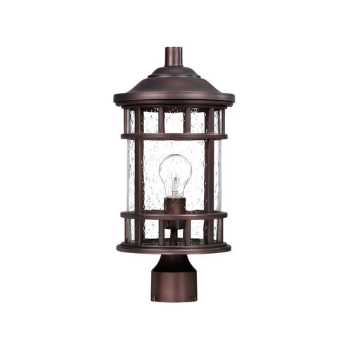 Vista II 1 Light 17 inch Architectural Bronze Exterior Post Mount Light