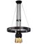 Hero LED 31.5 inch Graphite / Smoked Bronze Chandelier Ceiling Light