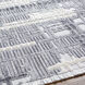 Broadway 108 X 79 inch Light Grey Rug, Rectangle
