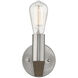 Finnick 1 Light 5 inch Satin Nickel Sconce Wall Light